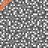 Rolo Adesivo Pastilha Preto e Cinza - Clickfik