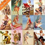 Rolo Adesivo Pin Ups 1 - Clickfik