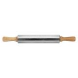 Rolo de Massa 43cm Inox Madeira - Gs internacional