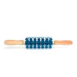 Rolo De Massagem Turbinada Grande Com Cabo De Madeira - Roloplastic