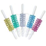 Rolo De Massagem Turbinada Grande Com Cabo De Plástico - Roloplastic