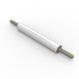 Rolo Para Massa Cromado Profissional 28 cm - Anodilar - Not defined