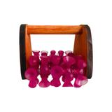Rolo Turbinada Tipo Carrinho Madeira Rosa Cera Fácil - Roloplastic