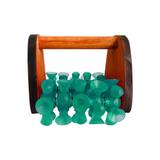 Rolo Turbinada Tipo Carrinho Madeira Verde Cera Fácil - Roloplastic