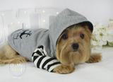 Roupa Cachorro e Gato Casaco Âncora - Oh my dog!