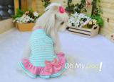 Roupa Cachorro Vestido Capcake Chiclete OH MY DOG - Oh my dog!