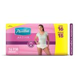 Roupa Intima Active Mulher - 16 Unidades - Plenitud