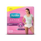 Roupa Intima Active Mulher - 8 Unidades - Plenitud