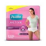 Roupa Intima Active Mulher - 8 Unidades - Plenitud