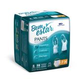 Roupa Íntima Bem Estar Pants P/M Com 8 Unidades