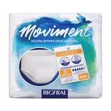 Roupa Íntima Descartável Bigfral Moviment G/XG 8 Unidades