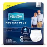 Roupa Íntima Plenitud Active Plus G/XG Com 8 Unidades - Plenitude
