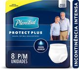 Roupa Íntima Plenitud Active Plus P/M Com 8 Unidades - Plenitude