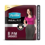 Roupa Intima Plenitud Real Fit Mulher P/M 8 unidades
