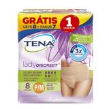 Roupa intima tena lady discreet p/m leve 8 pague 7