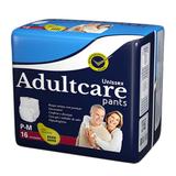 Roupa Íntima Unissex Adultcare Pants P/M 16 Unidades