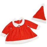 Roupa mamãe noel infantil menina - rio master