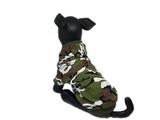 Roupa para Cachorro Agasalho Camuflado com Capuz - La casa pet