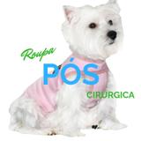 Roupa Pós Cirúrgica Femea Rosa Pastel Tamanho 09 - Tupipet