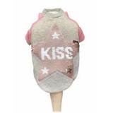 Roupinha Roupa Para Cachorro Moletom Estrela Kiss P - Malloo moda pet