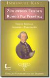 Rumo à Paz Perpétua - Edição Alemão - Português - Icone