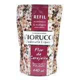 Sabonete Fiorucci - flor de cerejeira, líquido, Refil, 440mL - Greenwood
