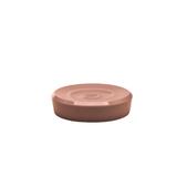 Saboneteira para sabonete em barra em plástico New Belly Terracota - Ou