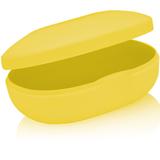 Saboneteira Para Viagem Bolsa Academia Porta Sabonete Barra Amarelo - Ou