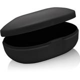 Saboneteira Para Viagem Bolsa Academia Porta Sabonete Barra Preto - Ou