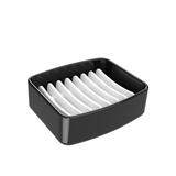 Saboneteira Splash Preto Coza - Brinox