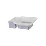 Saboneteira Vidro Actual Cromada - Perflex