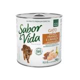 Sabor e Vida Lata Patê para Gatos Adultos e Filhotes Frango e Linhaça - 290G - Affinity
