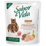 Sabor e Vida Sachê Gatos Filhotes Frango - 85G - Affinity