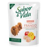 Sabor e Vida Sachê para Cães Filhotes Frango ao Molho com Frutas - 100G - Affinity