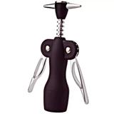 Saca Rolha Preto Inox HERCULES