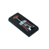 Saca rolhas em inox e madeira Dynasty 13043