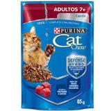 Sachê Cat Chow Carne para Gatos Adultos +7 - Purina