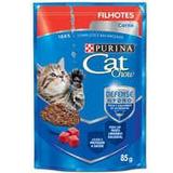 Sachê Cat Chow Carne para Gatos Filhotes - Purina