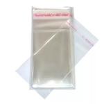 Saco Adesivado Plastico Transparente 18x25 C/100un