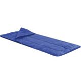 Saco De Dormir Com Zíper Para Acampamento Azul 192x75cm - F.a colchões