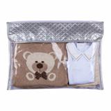 Saco maternidade Glamour prata - Momole