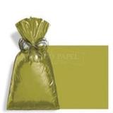Saco Metalizado 30cm x 44cm 50 Unidades Cromus Liso Ouro