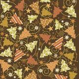 Saco Metalizado Decorado 15x22cm Natal Gold Com 100 Peças - Cromus