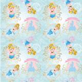 Saco P/Presente Cinderela Princesas Disney 31,5X22 40Unid. - Cromus