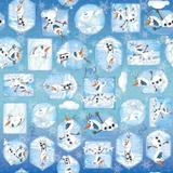 Saco P/Presente Frozen Olaf Disney 45X59Cm C/25 - Cromus