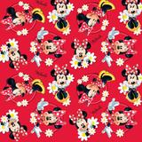 Saco P/Presente Minnie Disney Vermelho 50,5X32Cm C/25 - Cromus