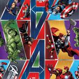 Saco P/Presente Os Vingadores Heroes Marvel 20X29 40Unid. - Cromus