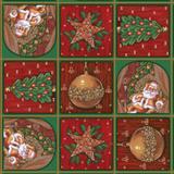 Saco Perolado Decorado 15x22 Recanto Do Noel Com 100 Peças - Cromus