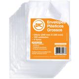 Saco Plastico Dac Grosso c/ 4 Furos Ofício 100 Plast Cristal 5076-100
