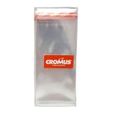 Saco Poli Adesivado com Aba Transparente 6X12cm c/100 Cromus